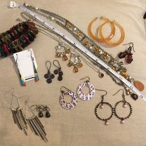 🛍GRAB BAG JEWELRY - BROWN